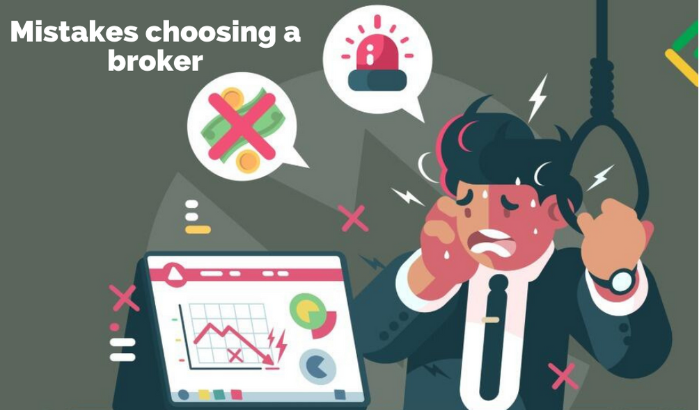 Common mistakes when choosing a broker online